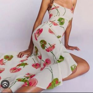 Reformation Winola floral maxi dress in Cali size small